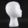 Bordhap Foam Mannequin Wig Head Display Hat Cap Wig Holder White Foam Head