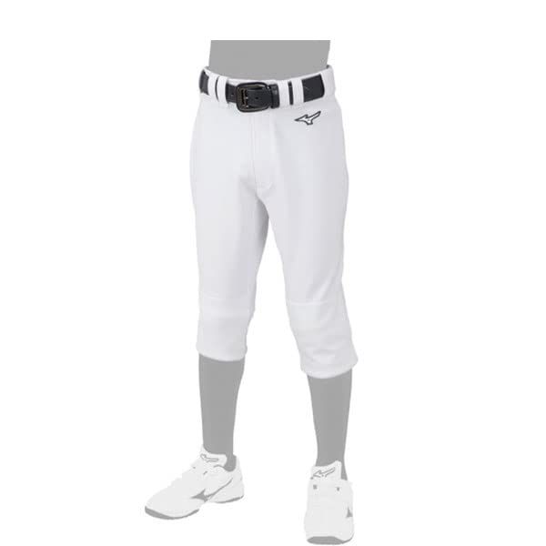 Mizuno GACHI Uniform Wear, Boys, Juniors, Baseball Pants, Regular Type, (01) white