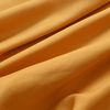 Fitted Sheet 40cm Deep Bed Sheet Single Size 90X190CM Ochre Hotel Quality Microfibre (Ochre, Single)