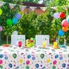 GRESATEK Party Table Cloth,Happy Birthday Table Covers Plastic Disposable Tablecloth Birthday Party Table Decoration Supplies for Kids Boys 137 x 274cm