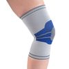 Champion Elastic Knee Support Compression Sleeve, Gray, X-Small