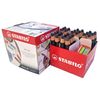 STABILO - Whiteboard- und Flipchartmarker - MARKdry - 30er Box mit 2 Spitzer - schwarz