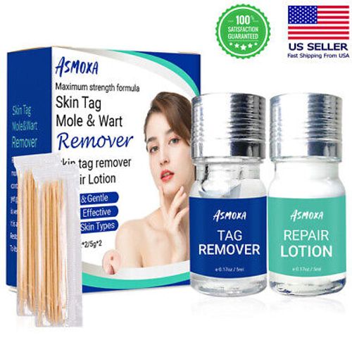 Skin Tag Remover and Repair Lotion Set Mole Corrector Wart Skin Tags Removal Kit
