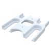 3D Cabin Gaming Controller Under Desk Mount Universal Bracket Holder Mount[White]