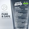 SweatBlock Antiperspirant Quick-Dry Foot Lotion for Men & Women - Hyperhidrosis Aid to Stop Excessive Sweating - Reduces Foot Odor - Non-Irritating - Dermatologist Tested - Travel Size 1.69 fl oz