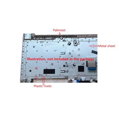 for Dell Model Type: P98G008 Backlit Keyboard, US Layout