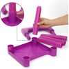 Table & 4 Chairs Set Toddler Plastic Sturdy Desk Kids Art Reading Table Set