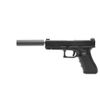 LayLax MODE-2 Slim Suppressor 100 Air Gun Accessories, Black