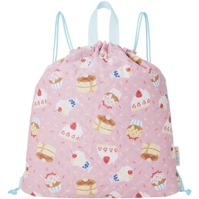 Marushin 0165013700 Knapsack, Gym Bag, Piccolino My Sweet Treats, Girls, Kindergarten, Preschool, Nursery School, Elementary School, Getting Ready to Start School or Go Back to School, (H x W x D): 13.8 x 13.8 x 2.8 inches (35 x 35 x 7 cm)