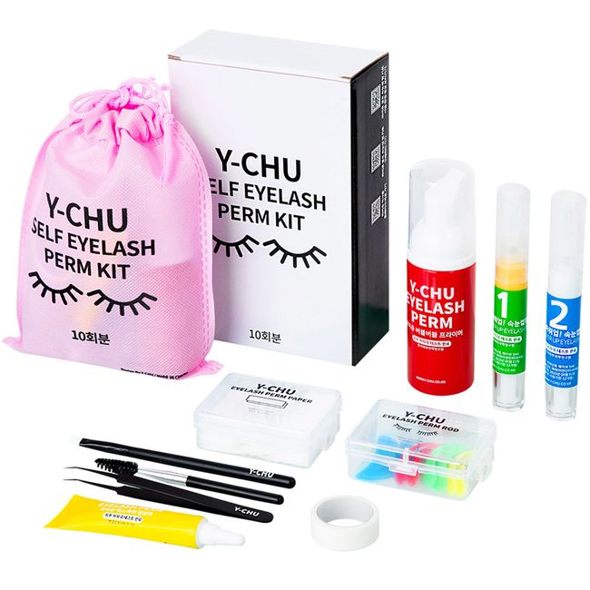 Y-Chu Power Up Self Eyelash Perm Kit Season 2 11 types full set 10 times