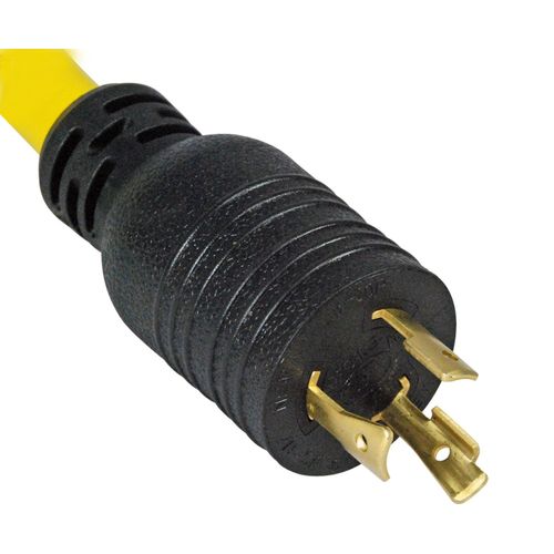 Conntek PL520520 NEMA L5-20P to NEMA 5-15/20R Pigtail Adapter, UL Listed