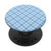 Cute Blue Green White Squares Pattern PopSockets Swappable PopGrip