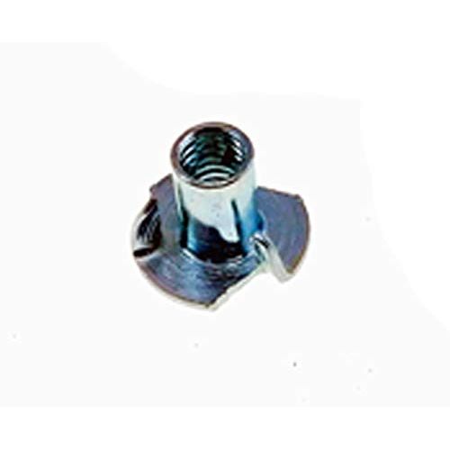 8 Pack 5/16-18 T-Nuts 5/8" Barrel Zinc Plate 3/8" Hole 3005C010