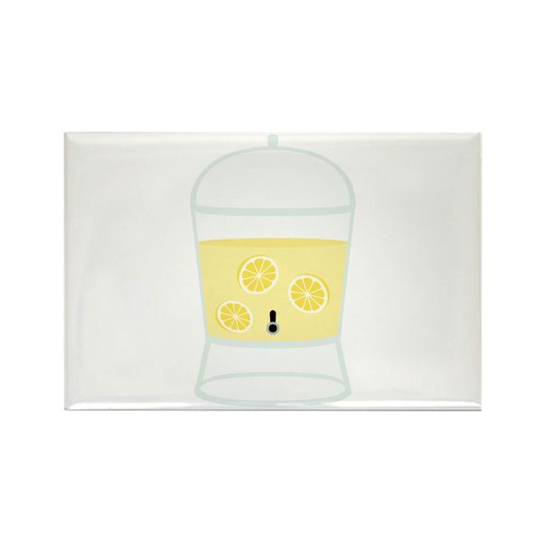 CafePress Lemonade Dispenser Magnets Rectangle Magnet, 2"x3" Refrigerator Magnet (10 pack)