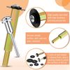 Internal Pipe Cutter, Plastic PVC Pipe Fitting Reamer Plumbing Tools Kit Pipe Reamer Tool with Grinding Wheel for Plastic Pipe Cutting Replacement