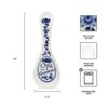 Decorative Ceramic Kitchen Spoon Rest by E.H.G | "Opa is the Greatest"