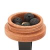 Car Diffuser Vent Clip,Wood Essential Oil Diffuser,Mini Diffusers with Volcanic Rock,Waterless Portable Air Freshener Decoration