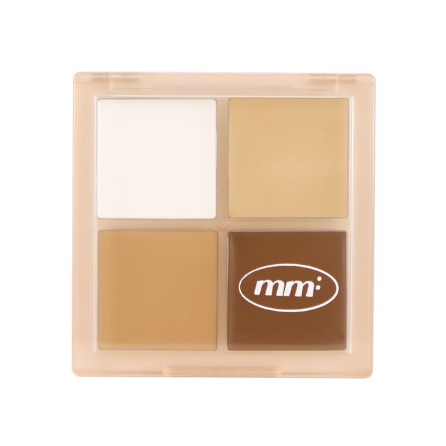 Makeup National Certification Practical Materials Face Cream 4 Colors Soft Cover Contouring Palette (Giveaway)