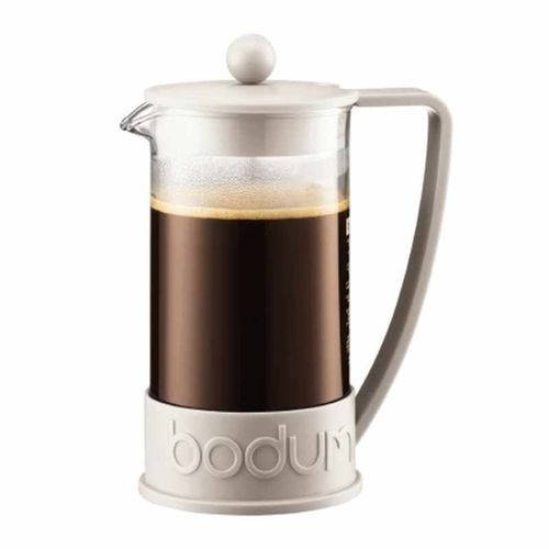 BODUM Brazil 8 Cup French Press Coffee Maker, Off White, 1.0 l, 34 oz