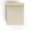 Fitted Sheet 160 x 200 cm Cream