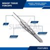 Bishope Tweezer Forceps Surgical & Veterinary Instruments Stainless German Grade
