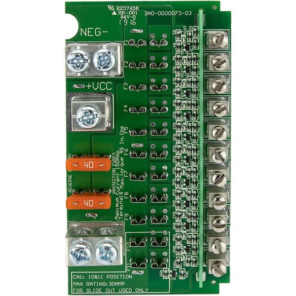 RV Converter 8955 Replacement DC Panel | 12V DC Fuse Panel | Replacement Parts