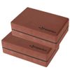 Yoga Blocks High Density EVA (Set of 2, Cacao)