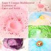Aofmee Bath Bombs Gift Set, Handmade Bubble and Floating Fizzies Spa Kit, Shea and Cocoa Dry Skin Moisturize, Birthday Valentines Mothers Day Anniversary Christmas Gifts for Women, Mom, Her, Kids