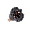 HUIQIAODS H7 LED Headlight Adapter Base HID Bulb Holder Conversion Kit for mazda