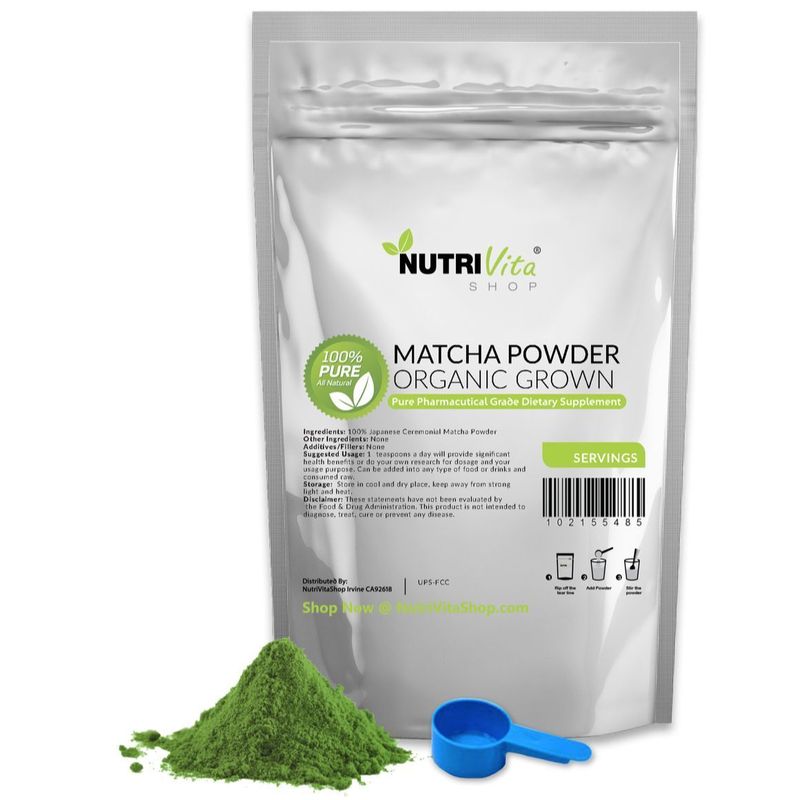 1KG (2.2lbs) 100% Pure Matcha Green Tea Powder Organically Grown ...