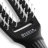 Olivia Garden Fingerbrush™ Paddle Hair Brush Small - Scalp Shape, Ionic Bristles, Massage, Comfortable, Anti-Static & Vented Hairbrush