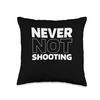 Airsoft - Gun Rifle Milsim Throw Pillow