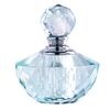 H&D HYALINE & DORA Vintage Light Green Crystal Empty Refillable Mini Perfume Bottle 4ML