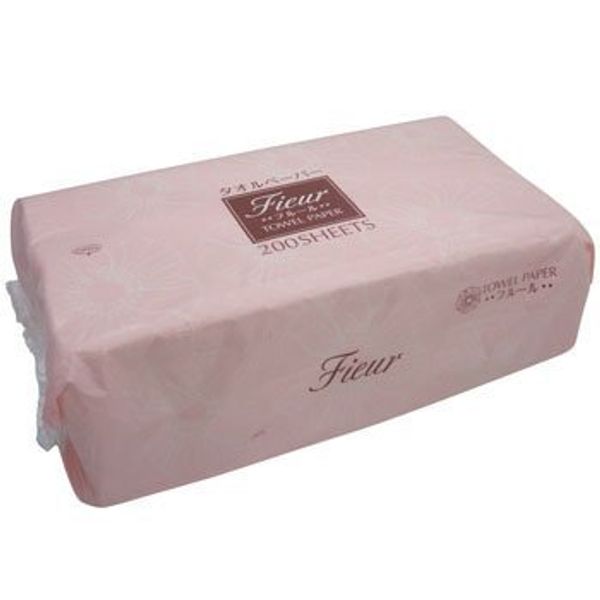 Towel Paper Fleur / 50206 200 Sheets Case (30 Bags)