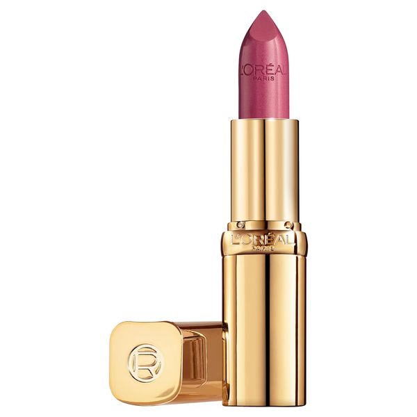 L'Oréal Paris Pflegender Lippenstift mit Satin Finish, Argan-Öl und Vitamin E, Color Riche Satin, Nr. 265 Rose Perle, 1 x 4,3 g