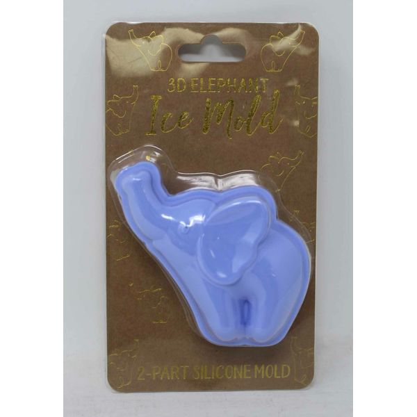 TMD Holdings 3D Silicone Elephant Ice Mold 1 Count