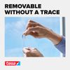tesa POWERSTRIPS Deco 16x, Transparent, 58800-00012-03