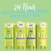 Ban Shower Fresh 24-hour Invisible Antiperspirant, Solid Deodorant for Women and Men, Underarm Wetness Protection, with Odor-fighting Ingredients, 2.6oz