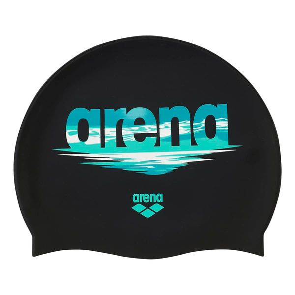 arena ARN-4401 Swim Cap, Unisex, Silicone Cap, One Size Fits Most, Swimming Cap, Silicone Material, Stretchable, No Official Competition