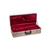 Crossrock Alto Saxophone Case | ABS Molded Hardshell-Champagne