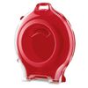 Sterilite Clear Lid Stackable Nesting Storage Christmas Holiday Wreath Box with