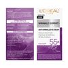 L'Oreal Paris Wrinkle Expert 55+ Anti-Wrinkle Eye Cream with Calcium, Moisturizing Treatment To Reduce Crow's Feat, 0.5 fl. Oz