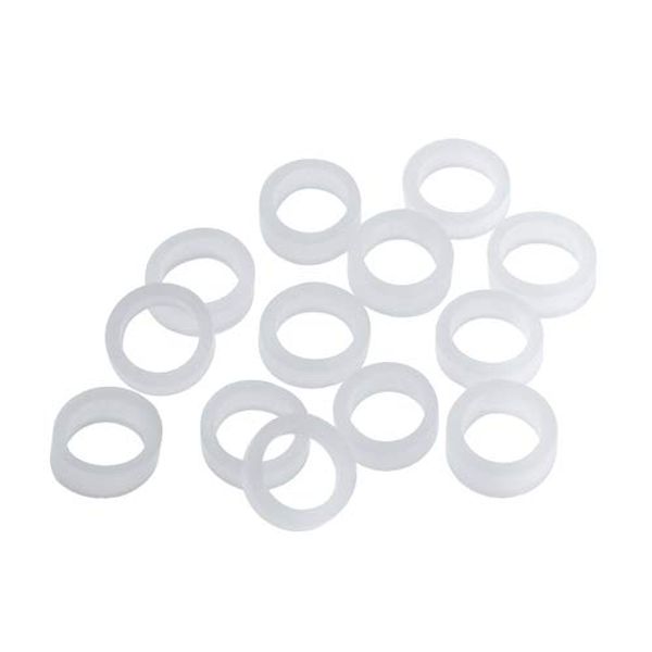 Gummiringe Latexfrei transparent Ø 6,4mm, 100 Stück