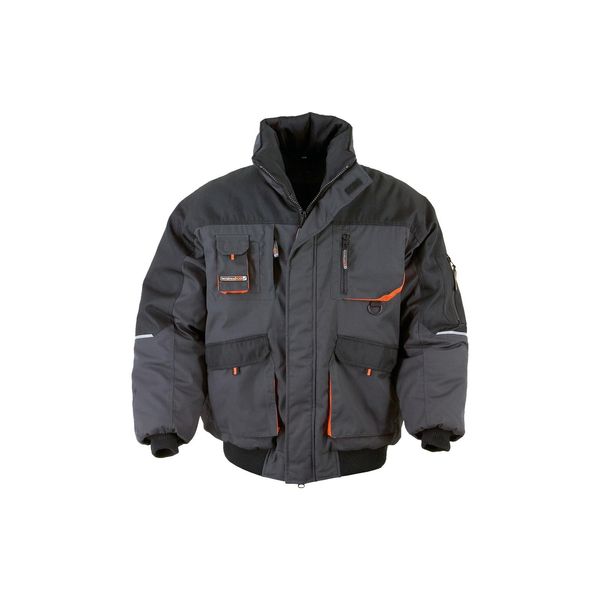 Terratrend Job 4629-L-1064 Größe L Herren Pilotenjacke - Schwarz/Anthrazit