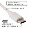 Nakabayashi TNKSU233GYBK USB Type-C Wired Thin Numeric Keyboard for Mac [Wired/USB (Type-C]