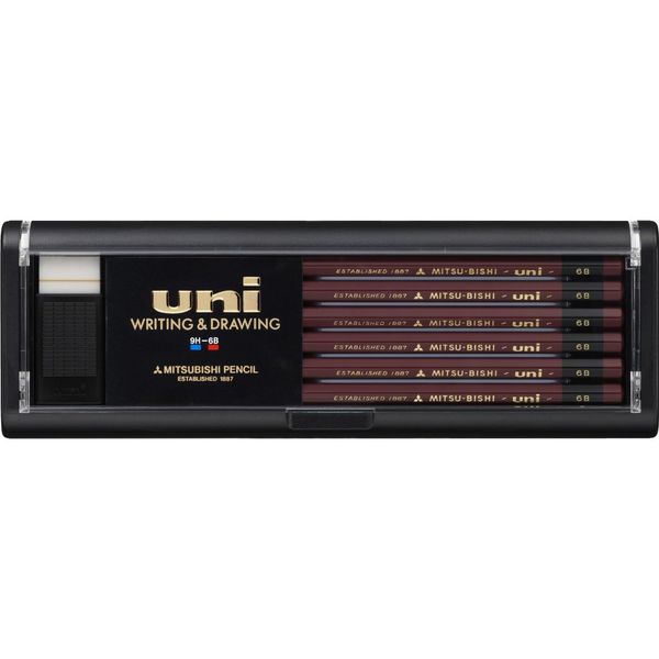 Mitsubishi Uni Writing and Drawing Pencils