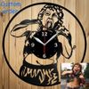 Vinyl Record Clock Vinyl Clock Prince Handmade Exclusive Clock Art Decor Home...