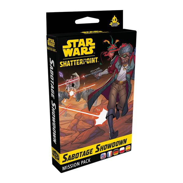 Atomic Mass Games, Star Wars: Shatterpoint – Sabotage Showdown, Mission Pack Erweiterung, Tabletop, 2 Spieler, Ab 14+ Jahren, 90-120 Minuten, Deutsch, Mehrsprachig