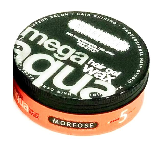 MORFOSE Mega Aqua Hair Gel Wax Orange 150Ml (5)(Iml Baskılı) 1 Paket (1 x 1 Adet)