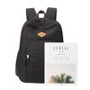 abshoo Classical Basic Womens Travel Backpack For College Men Water Resistant Bookbag (Black)